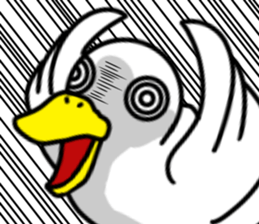 fcf bird sticker #8504393