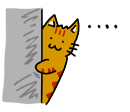 cats general talk-little tiger sticker #8505037