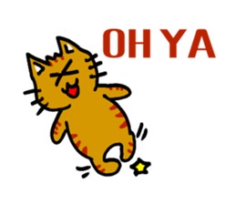 cats general talk-little tiger sticker #8505040