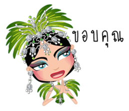 Miss Li-Nee Cabaret Show sticker #8505379