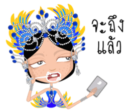 Miss Li-Nee Cabaret Show sticker #8505401