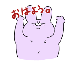 Rabbit's and Friends. sticker #8505858