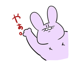 Rabbit's and Friends. sticker #8505860