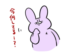 Rabbit's and Friends. sticker #8505865