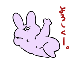 Rabbit's and Friends. sticker #8505869