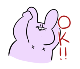 Rabbit's and Friends. sticker #8505871