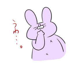 Rabbit's and Friends. sticker #8505884