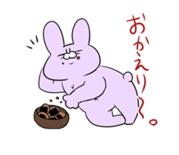 Rabbit's and Friends. sticker #8505888