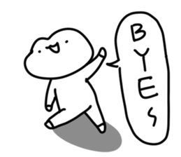 There Is The Frog! sticker #8505957