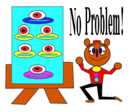 Painter Goromaru Sticker sticker #8506063