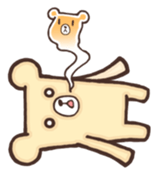 The name of the bear "Kumada-kuma" sticker #8506113