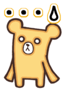 The name of the bear "Kumada-kuma" sticker #8506120