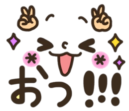 Pretty smiley sticker 6 sticker #8506135