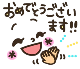 Pretty smiley sticker 6 sticker #8506158