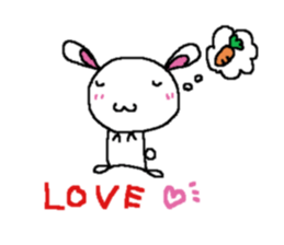 hiropyon of the rabbit sticker #8506332