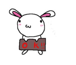 hiropyon of the rabbit sticker #8506334