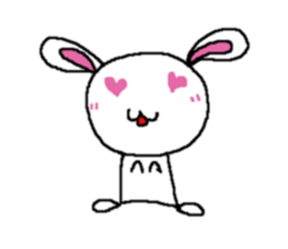 hiropyon of the rabbit sticker #8506340