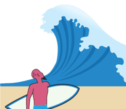 One Surfer's Day sticker #8506625