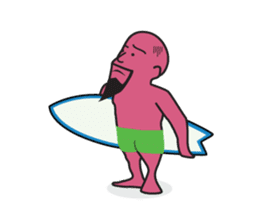 One Surfer's Day sticker #8506637