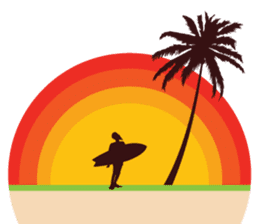 One Surfer's Day sticker #8506638
