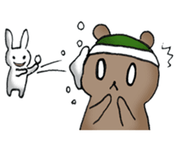 Long-distance couples part3-winter love sticker #8506644