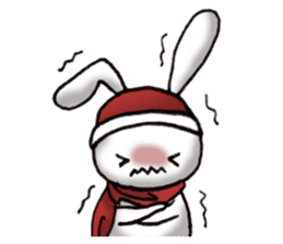 Long-distance couples part3-winter love sticker #8506646