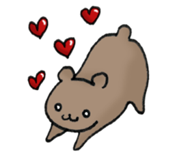 Long-distance couples part3-winter love sticker #8506663