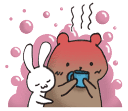 Long-distance couples part3-winter love sticker #8506675