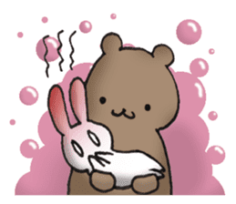 Long-distance couples part3-winter love sticker #8506676