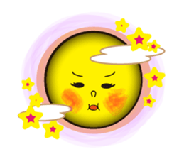 Full Moon Life sticker #8507006