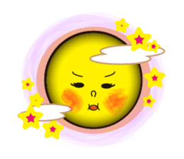 Full Moon Life sticker #8507006