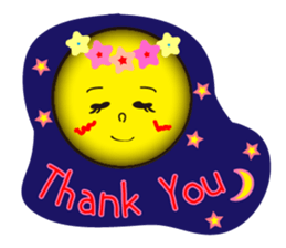 Full Moon Life sticker #8507008