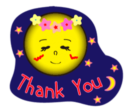 Full Moon Life sticker #8507008