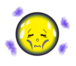 Full Moon Life sticker #8507034