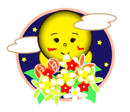 Full Moon Life sticker #8507038