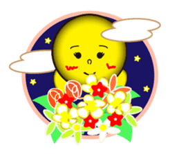 Full Moon Life sticker #8507038