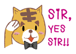 Fluffy Leo (EN) sticker #8507430