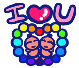 Mr. & Mrs. Fishy Ball 2 sticker #8507626