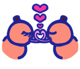 Mr. & Mrs. Fishy Ball 2 sticker #8507627