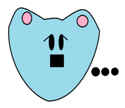 Vivid Bule Cats sticker #8508031