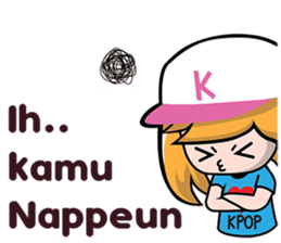 Korea KPOP Fan Girl sticker #8508677
