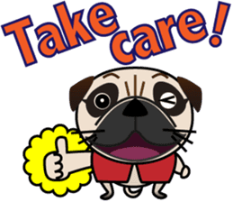 Pretty Pug!2 sticker #8509150