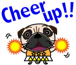 Pretty Pug!2 sticker #8509157
