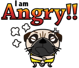 Pretty Pug!2 sticker #8509166