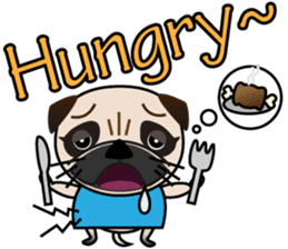 Pretty Pug!2 sticker #8509174