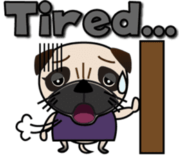 Pretty Pug!2 sticker #8509175