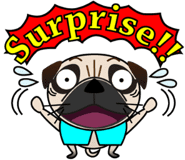 Pretty Pug!2 sticker #8509178