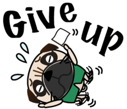 Pretty Pug!2 sticker #8509183