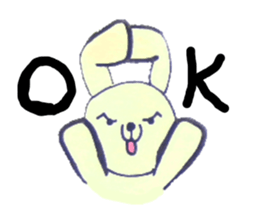 Work away!Rabbit director sticker #8509234