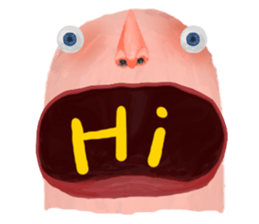 UGLY FACE sticker #8509426